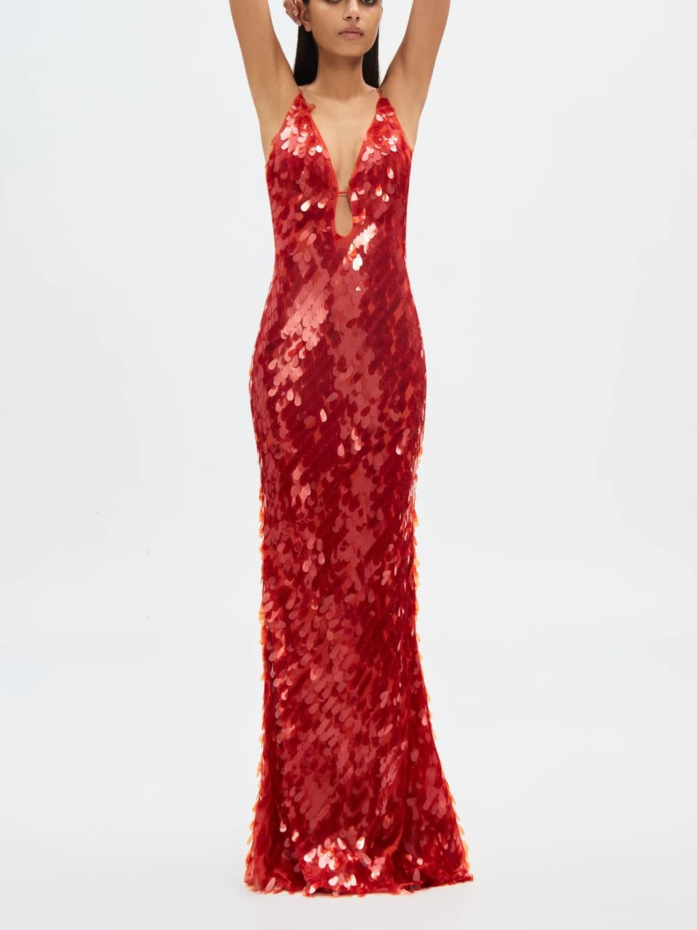 Sofie™ | The Red Sapphire Sequin Maxi Dress