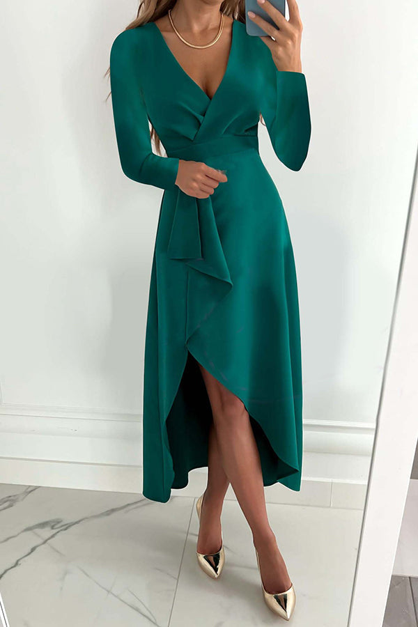 Sofie™ | Graceful Allure Wrap Dress