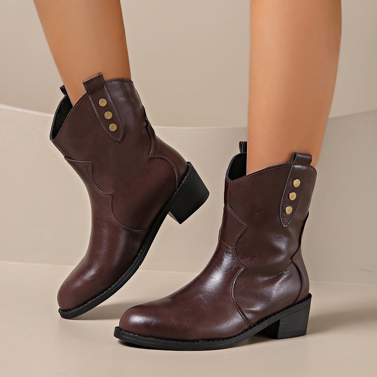 Sofie™ | Savannah Western Ankle Boots