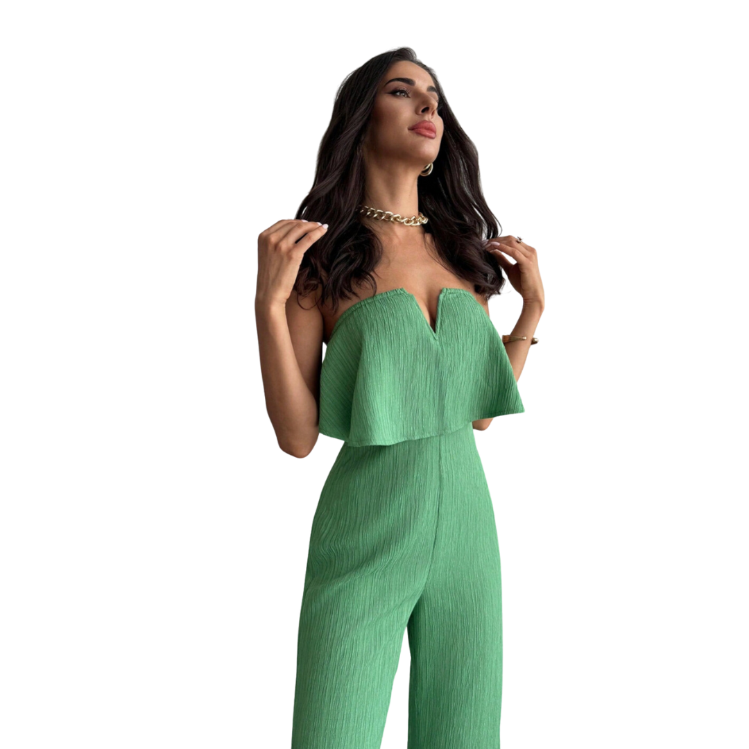 Sofie™ |  Liana Strapless Ruffle Jumpsuit