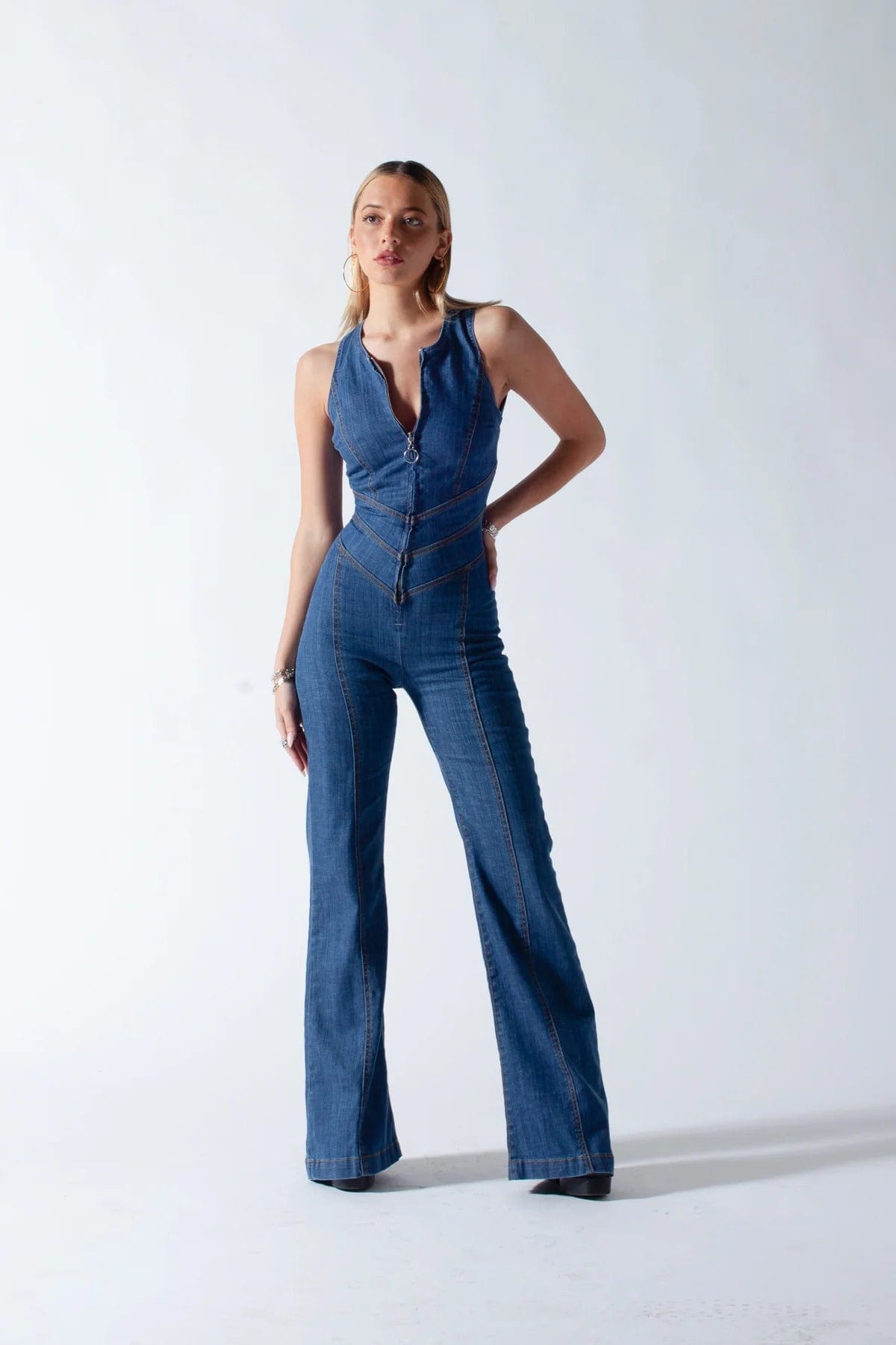 Sofie™ |  Isabella Denim Jumpsuit