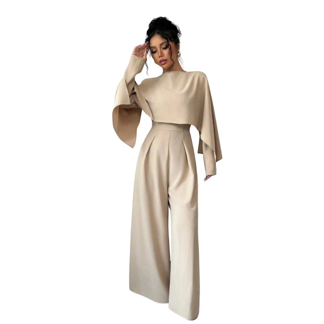 Sofie™ |  Seraphina Draped Elegance Jumpsuit