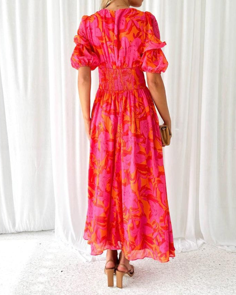 Sofie™ | Serena Red Roses Dress