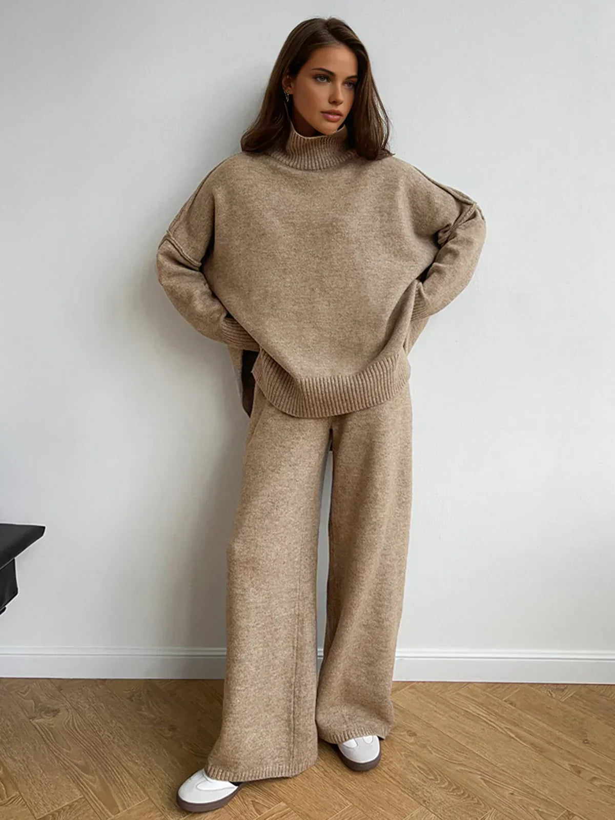 Sofie™ | Turtleneck Knit and Pants Set