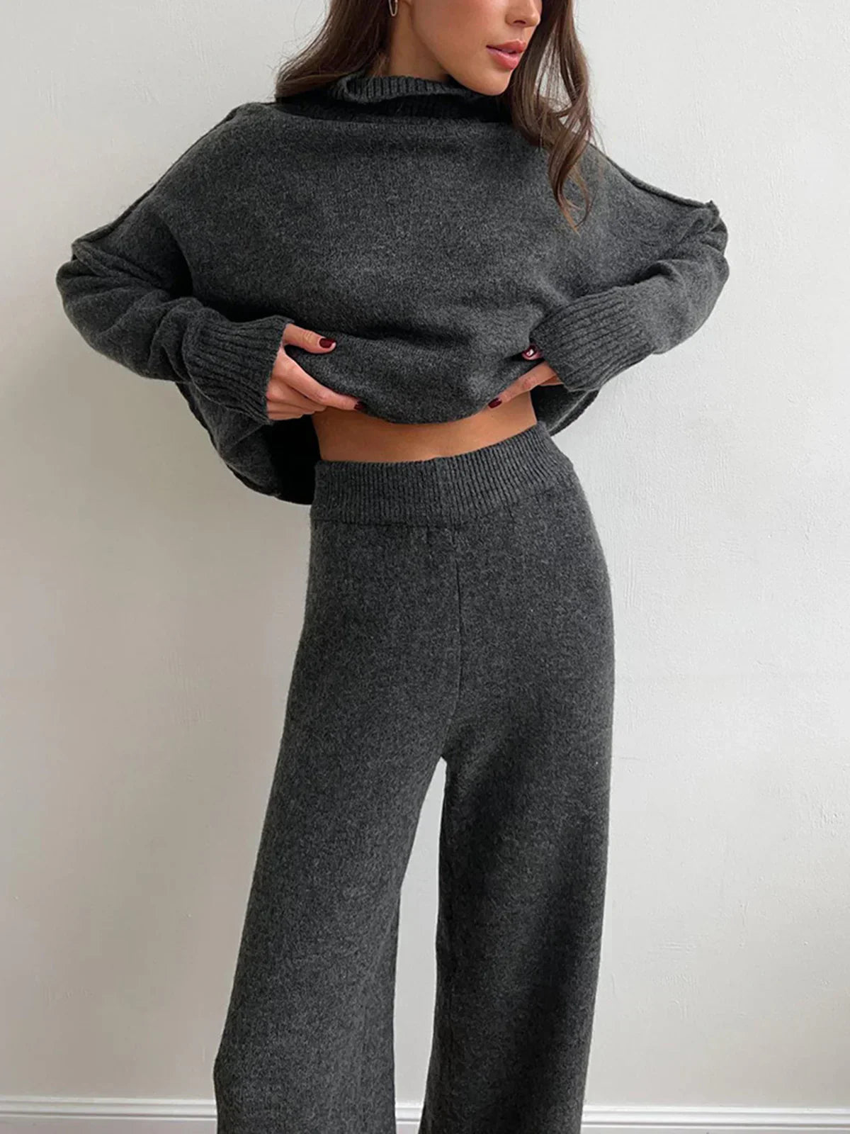 Sofie™ | Turtleneck Knit and Pants Set