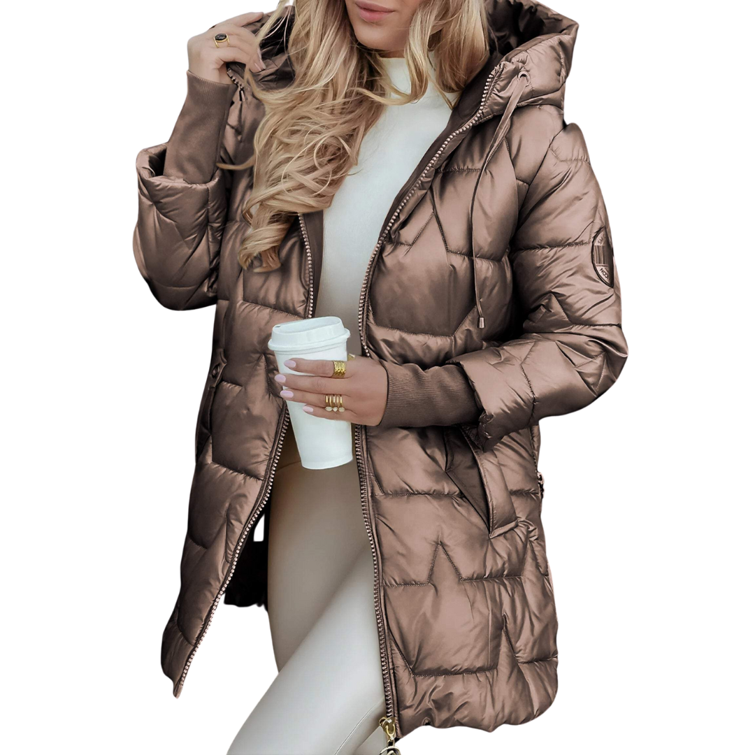 Sofie™ | Stylish Women's Hooded Puffer Winter Coat