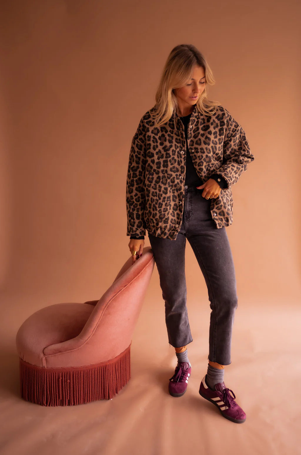 Sofie™ | Fiorenza The leopard bomber