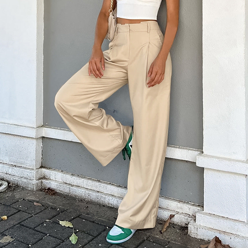 Sofie™ | Tailored Luxe Wide-Leg Trousers