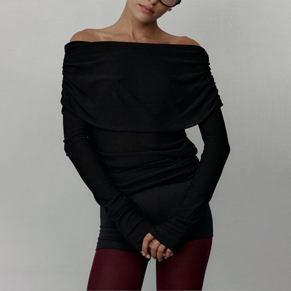 Sofie™ | Elegant Off-Shoulder Sweater