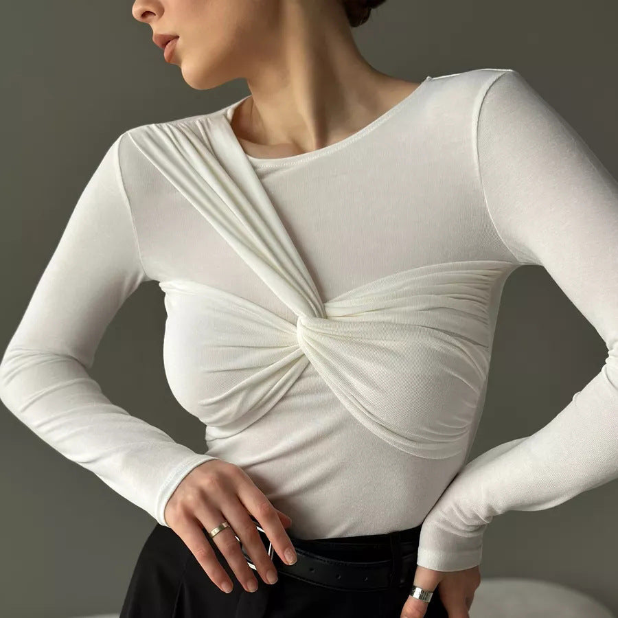 Sofie™ | The Amara Twist Long-Sleeve Top