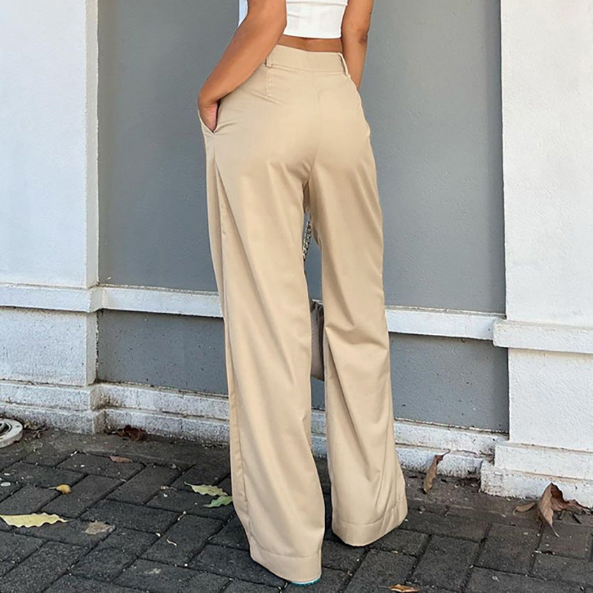 Sofie™ | Tailored Luxe Wide-Leg Trousers