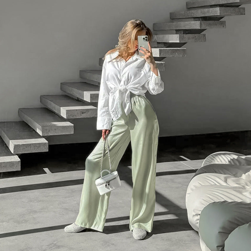 Sofie™ | The Serena Satin Luxe Pants