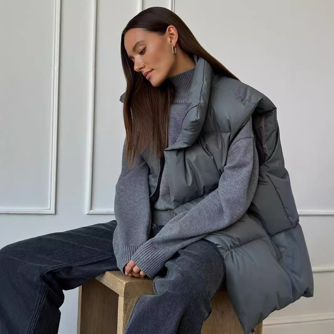 Sofie™ | Oversized Puffer Vest