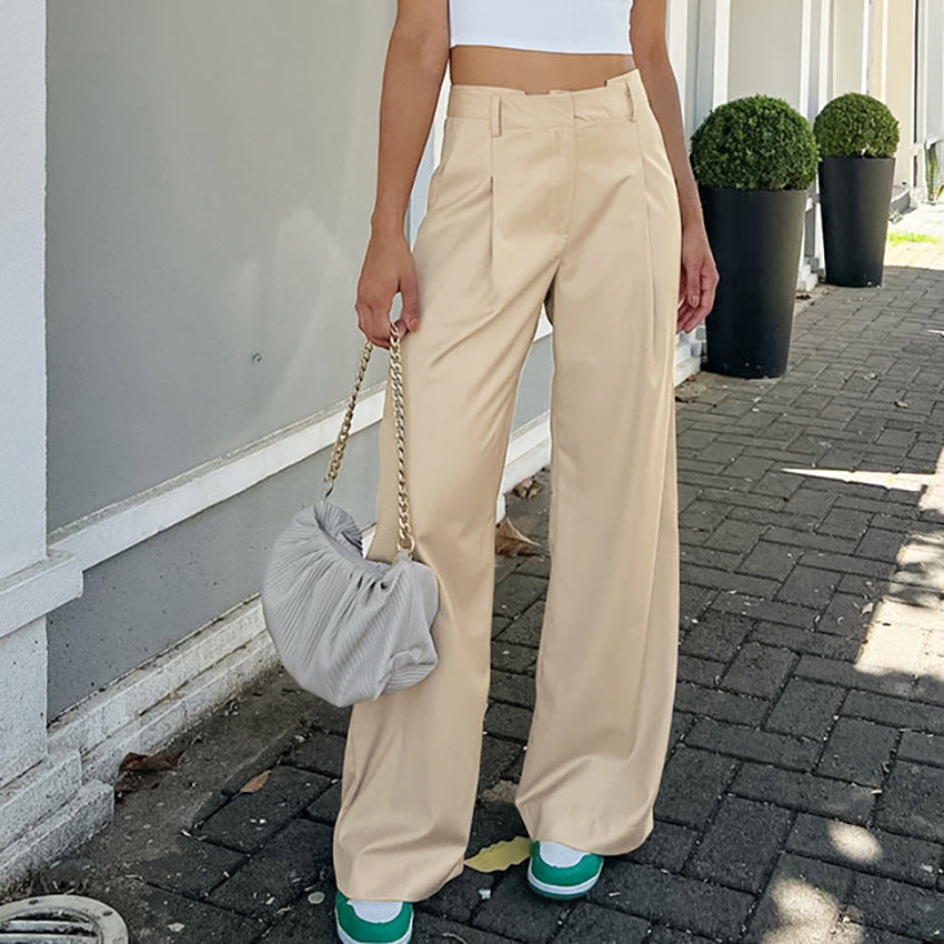 Sofie™ | Tailored Luxe Wide-Leg Trousers