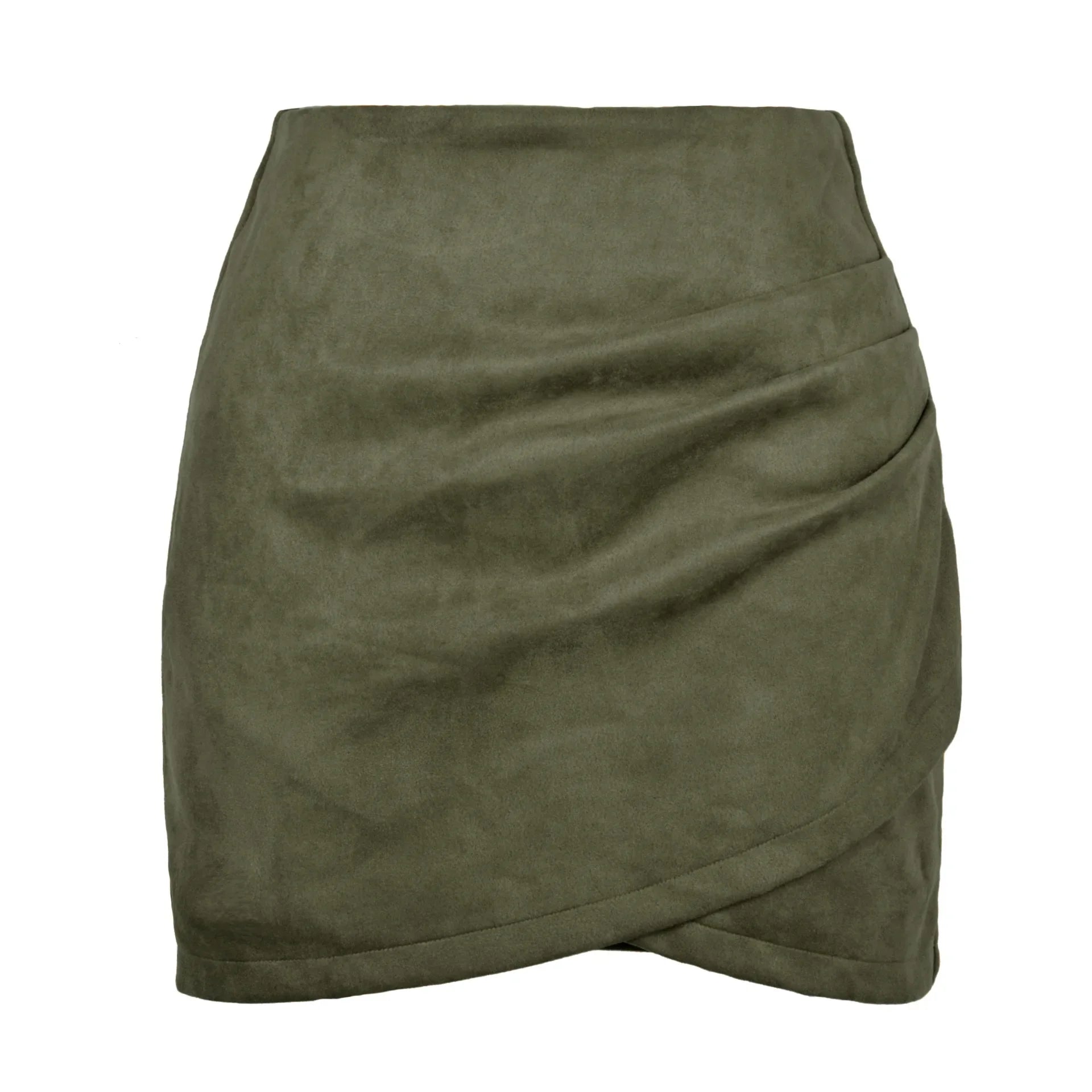 Sofie™ | The Olivia Suede Wrap Skirt