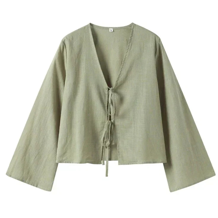 Sofie™ | Linen Blouse