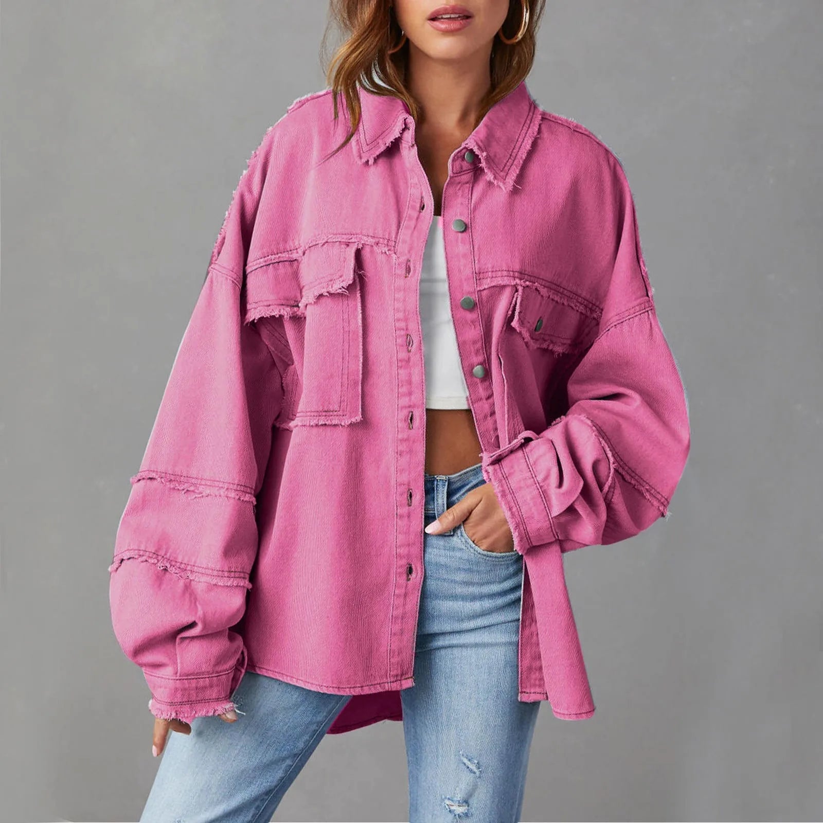 Sofie™ | Celeste Vibrant Denim Jacket