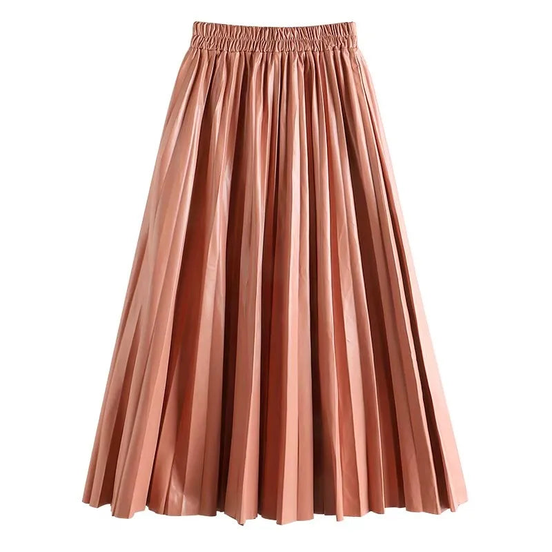 Sofie™ | The Valentina Luxe Pleated Midi Skirt