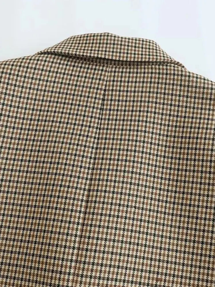 Sofie™ | Classic Houndstooth Blazer