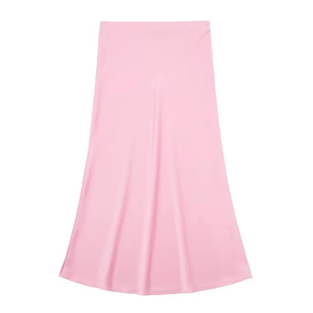 Sofie™ | The Elisabeth Satin Maxi Skirt