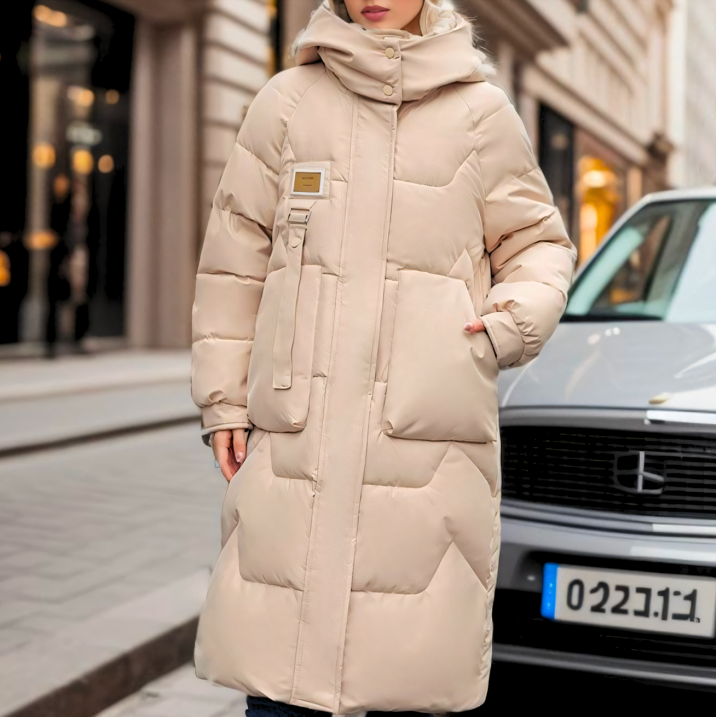 Sofie™ | Women's Stylish Long Waterproof Puffer Jacket