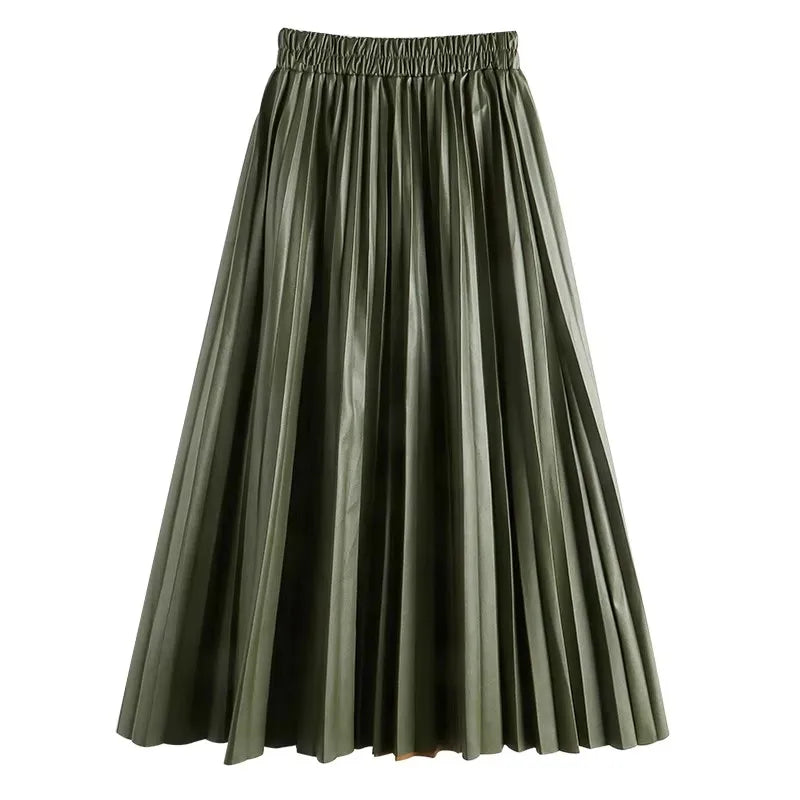 Sofie™ | The Valentina Luxe Pleated Midi Skirt