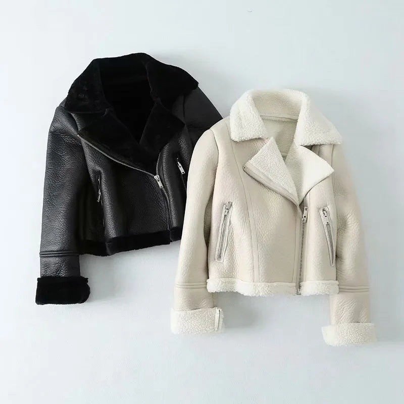 Sofie™ | Stylish Women's Leather Jacket