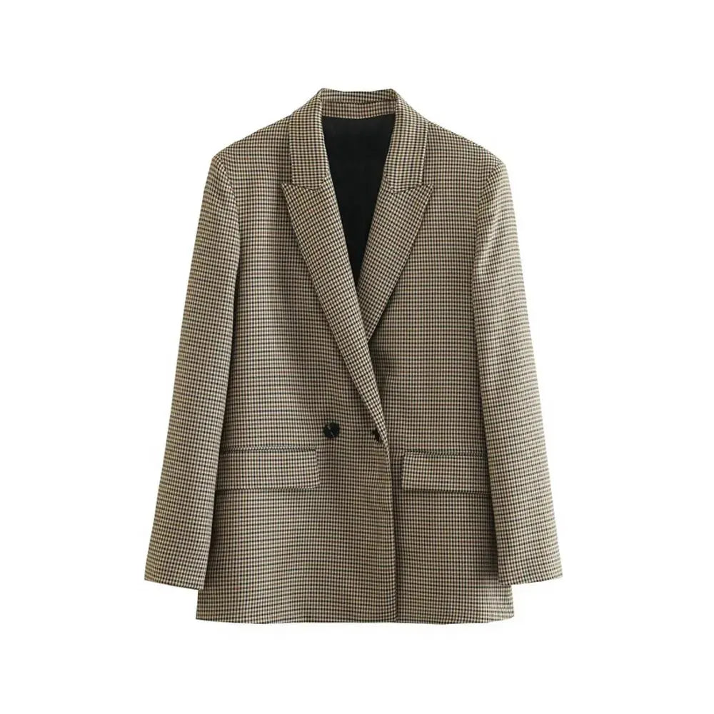 Sofie™ | Classic Houndstooth Blazer