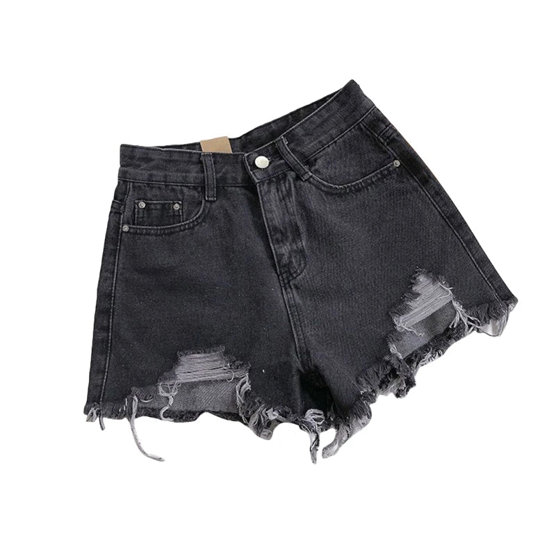 Sofie™ | The Bella Distressed Denim Shorts