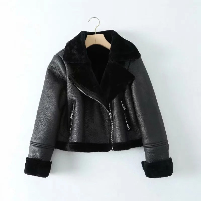 Sofie™ | Stylish Women's Leather Jacket