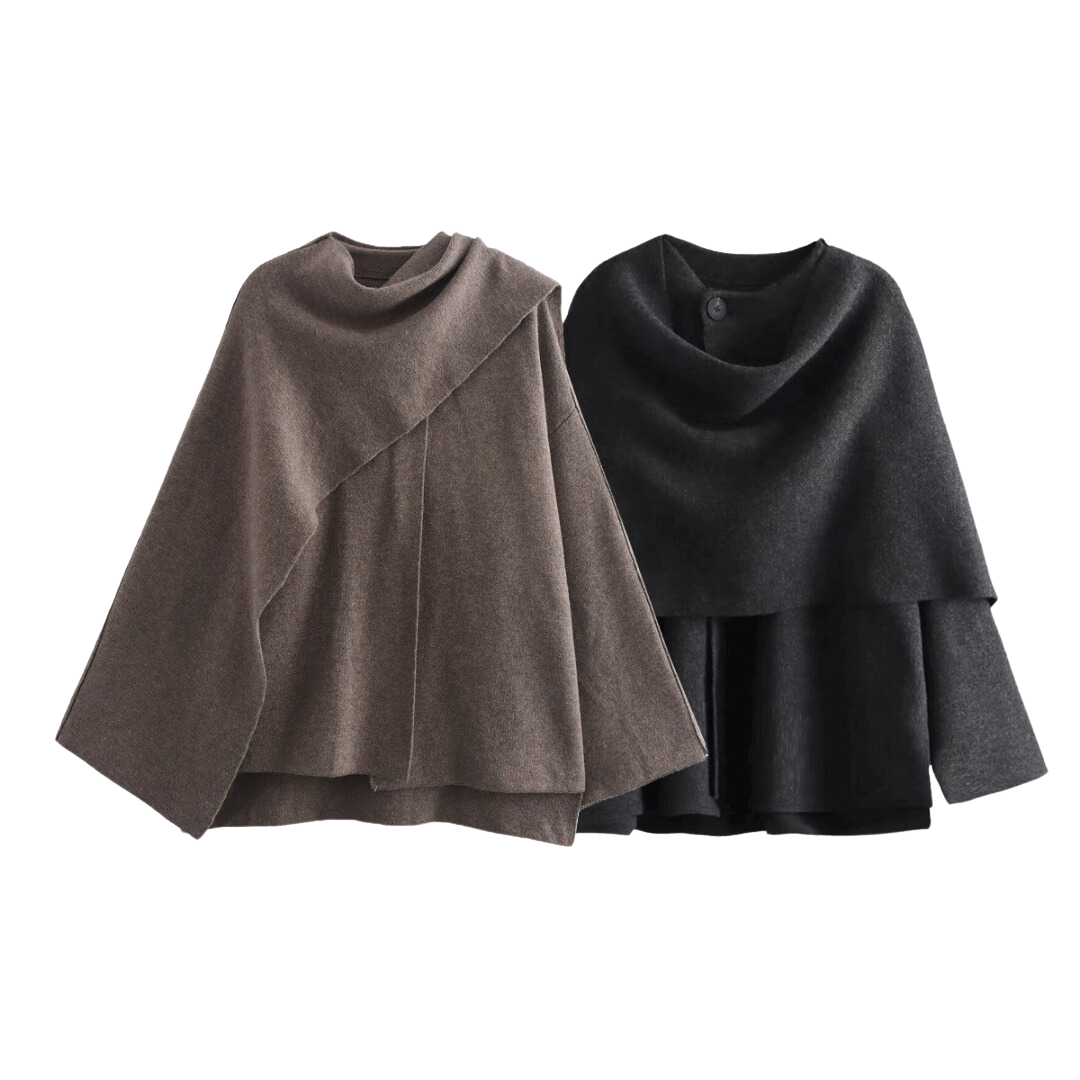 Sofie™ | Isla Elegant Wool Cape