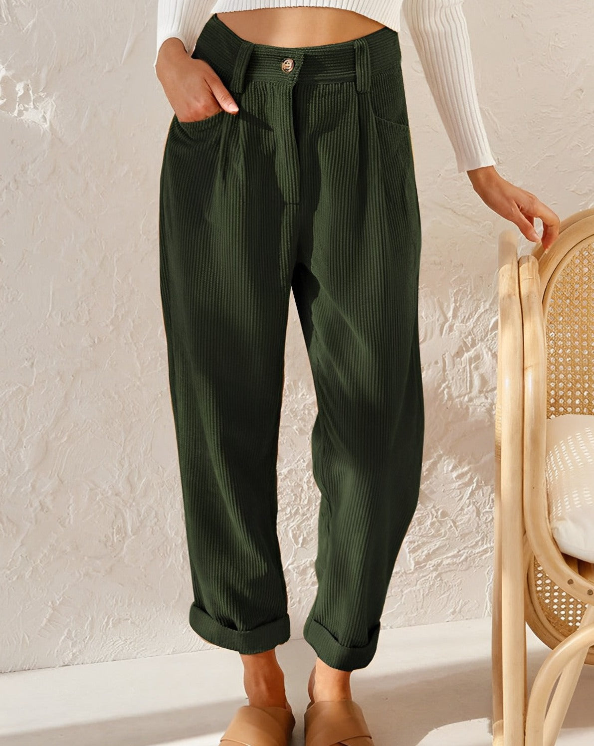 Sofie™ | Jena Stylish Corduroy Trousers