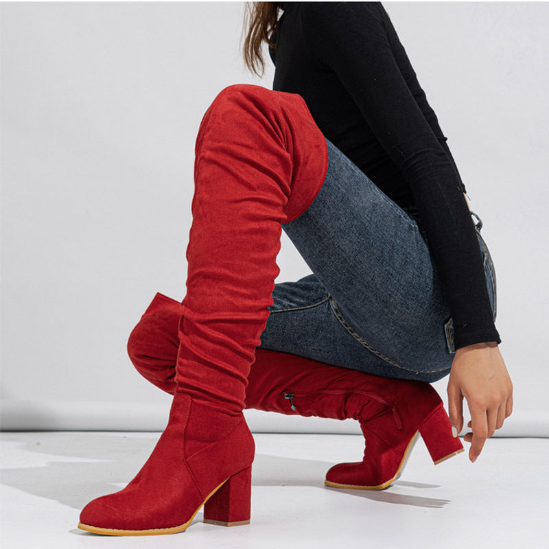 Sofie™ | Isla Over-The-Knee Block Heel Boots