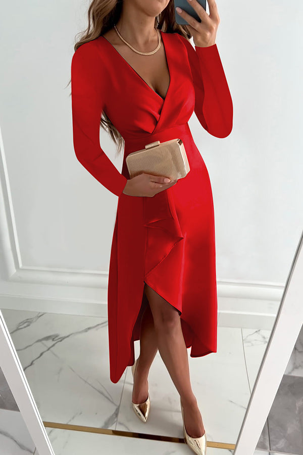 Sofie™ | Graceful Allure Wrap Dress