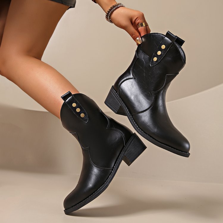 Sofie™ | Savannah Western Ankle Boots