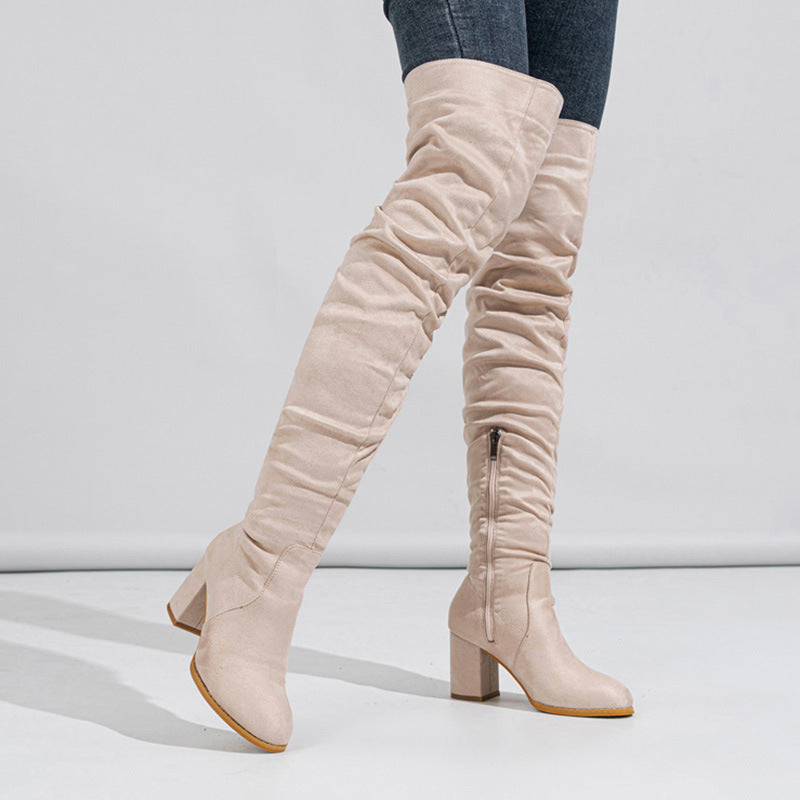 Sofie™ | Isla Over-The-Knee Block Heel Boots