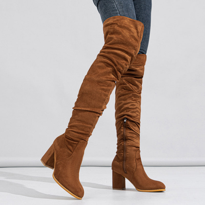 Sofie™ | Isla Over-The-Knee Block Heel Boots