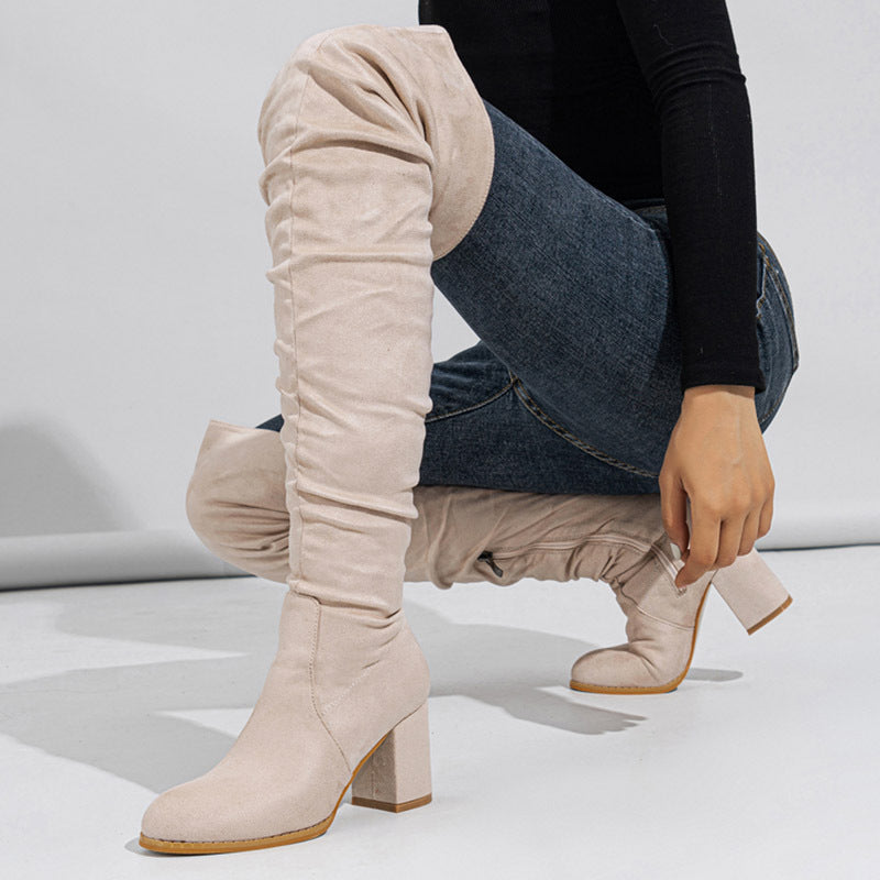 Sofie™ | Isla Over-The-Knee Block Heel Boots