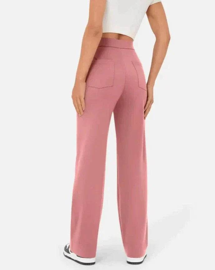 Sofie™ | Andy High-Waisted Elastic Casual Pants