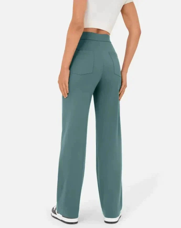 Sofie™ | Andy High-Waisted Elastic Casual Pants