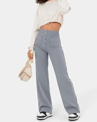 Sofie™ | Andy High-Waisted Elastic Casual Pants