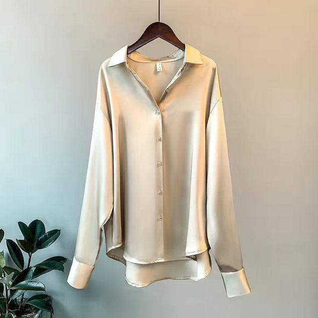 Sofie™ | Elegant Satin Shirt