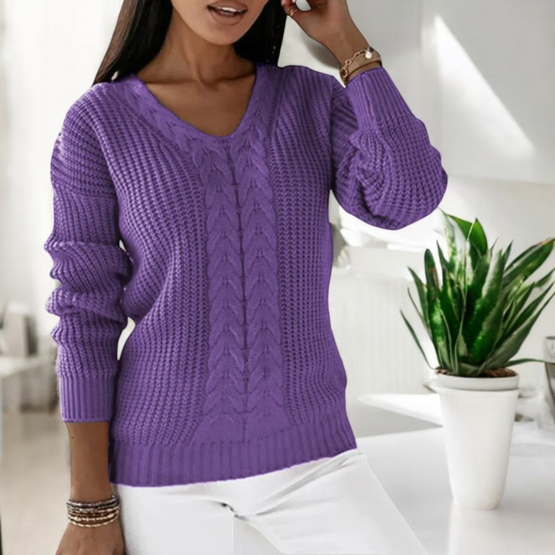 Sofie™ | Classic Knitted Sweater